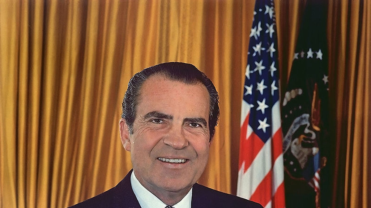 Richard Nixon. President mellan åren 1969-1974.